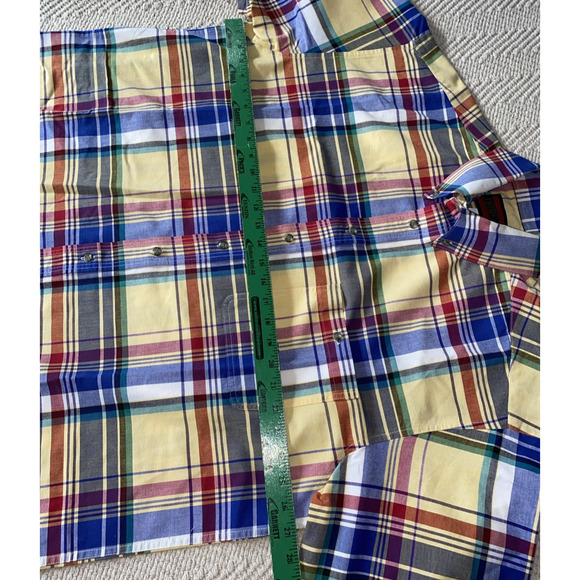 Vintage Twenty X Western check shirt cowboy plaid Cotton Rodeo Men XXL - Picture 8 of 9